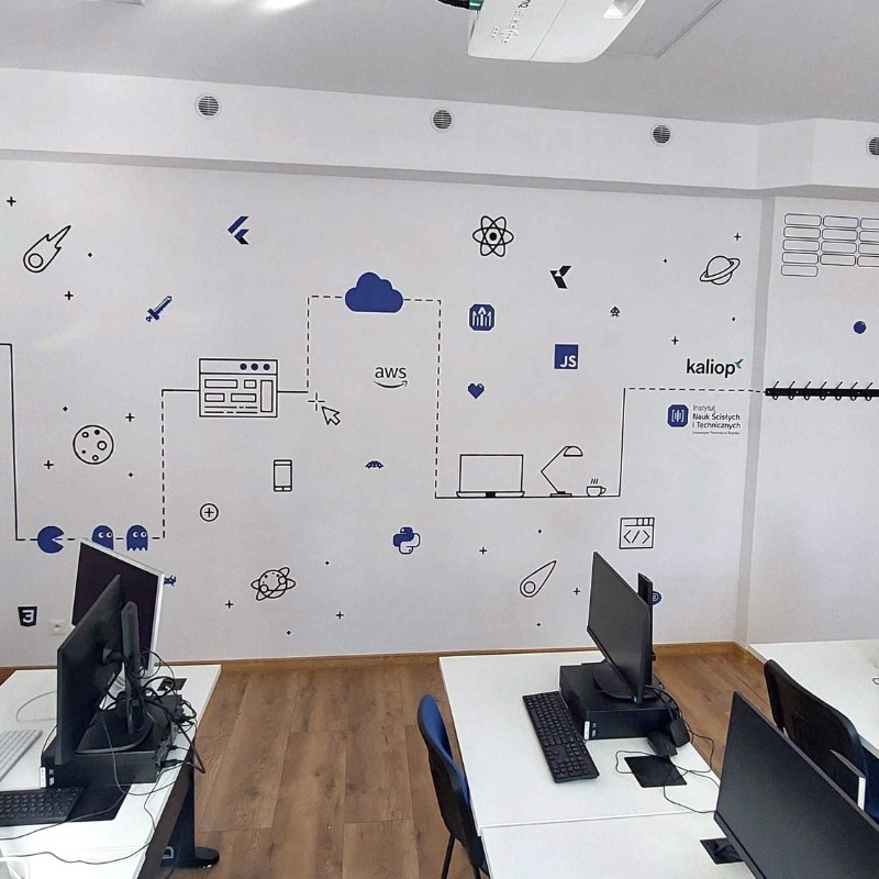 Wall Design for the University of Pomerania in Słupsk